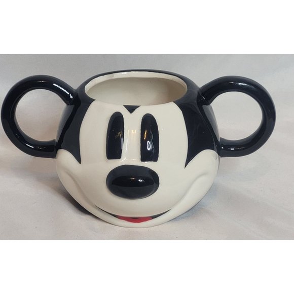 Zak Designs Mickey Mouse Coffee Cup Mug Double Ear Handles 2022 - Picture 1 of 9